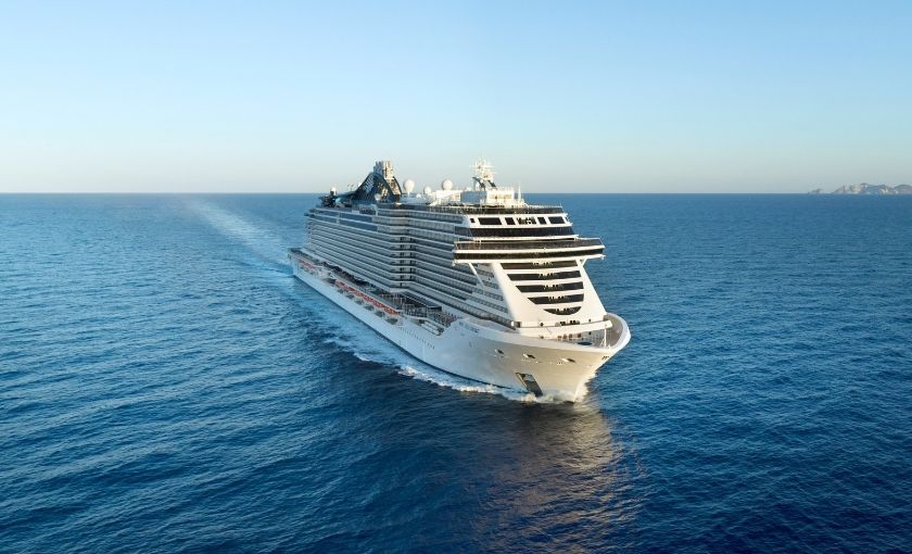 Het Schip MSC Seashore